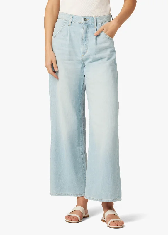 Buy More, Save More Joes Jeans The Pleated Wide Leg Ankle Weightless in Charming