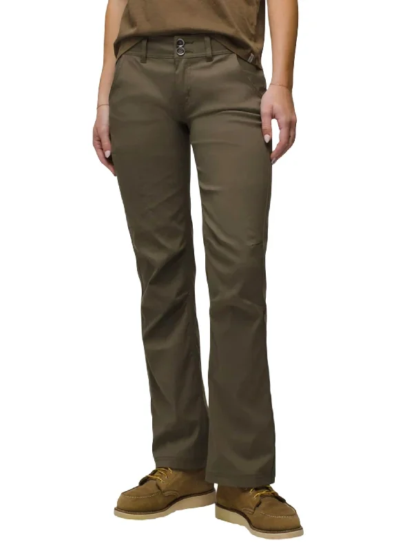 The Good Stuff Halle At Skinny Pant In Slate Green