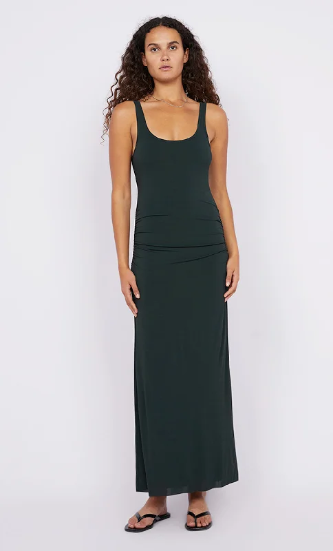 Get The Latest Trends JAYDE SINGLET MAXI DRESS - BOTTLE GREEN