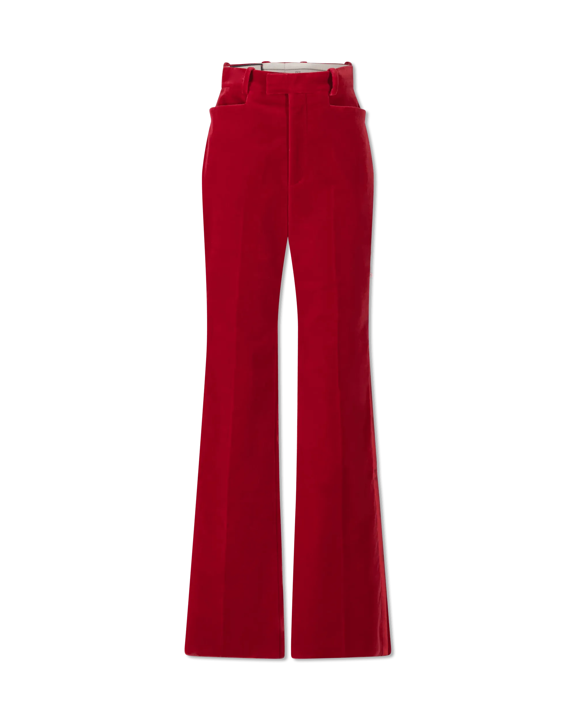 Save Big Velvet Stretch Straight Leg Pants