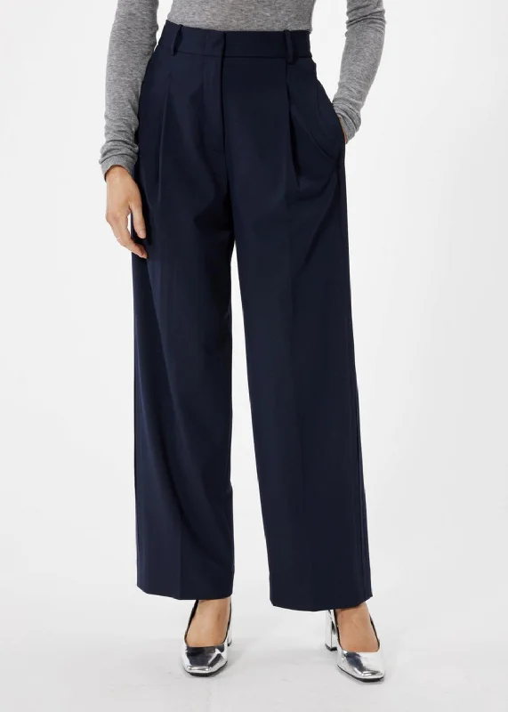 End Of Season Sale Delaney Trouser Pants In Navy