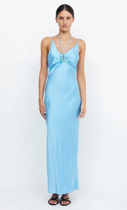 Trendy Women's Wear Collection QUINN MAXI DRESS - TOPAZ BLUE