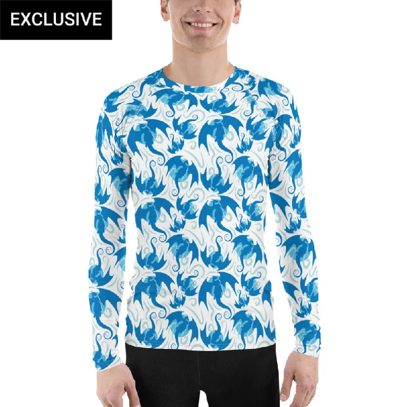 Flash Sale Now Flying Dragons Unisex Rash Guard (POD)