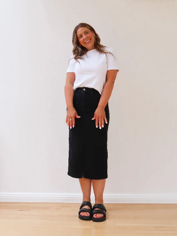 Redefining Women's Fashion Joey Skirt-Black