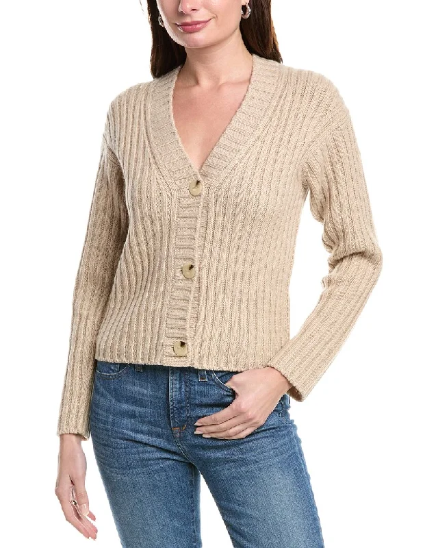 Trendy Fashion Sale Vince Chunky Rib Wool & Cashmere-Blend Cardigan