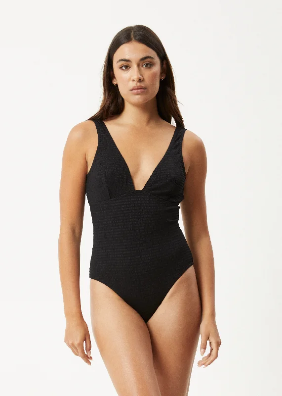 Fashion Forward Style AFENDS Womens Isla - One Piece - Black