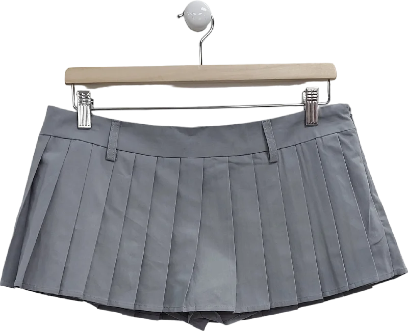 Massive Savings Lioness Grey Rider Mini Skirt UK S