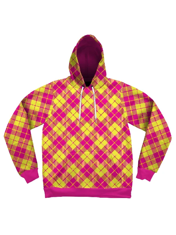 Insane Discount Onslaught Neon Yellow & Pink Unisex Hoodie