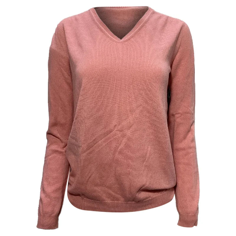 Stylish Spring Fashion Jil Sander Sweater in Pink Cashmere