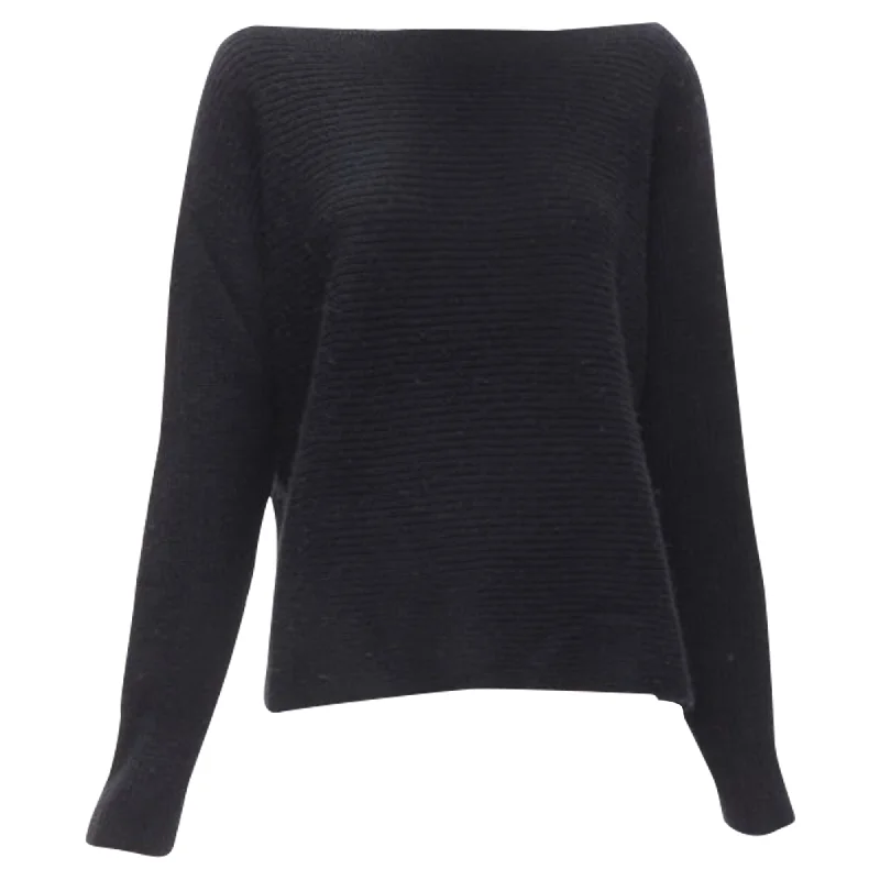 Flash Sale Now Vince merino wool boat neck high low sweater