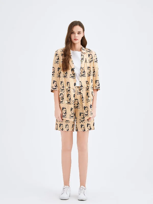 Wardrobe Update Frida Printed Shorts