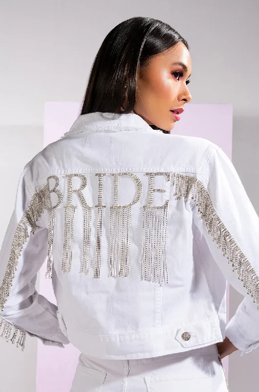 Must Haves BRIDE TO BE DENIM JACKET