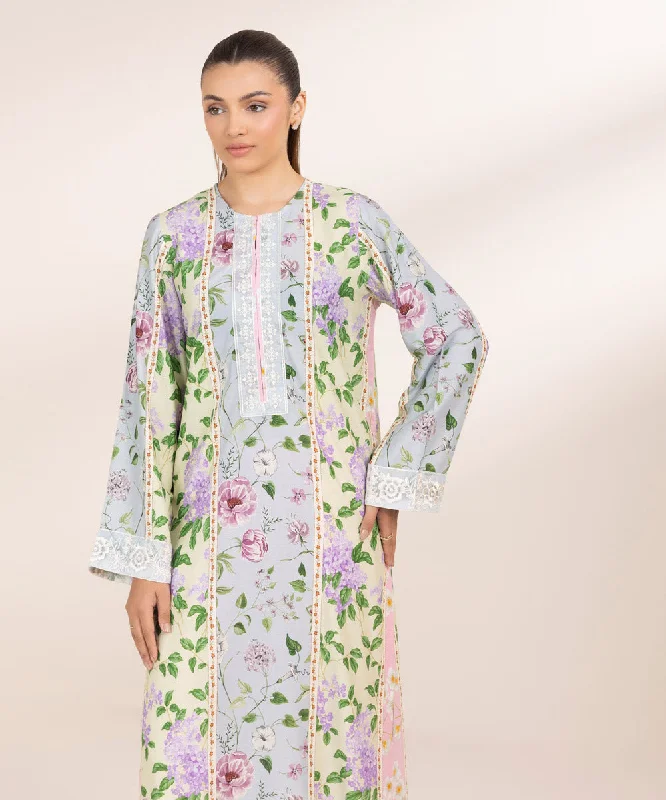 Trending Items Embroidered Arabic Lawn Shirt